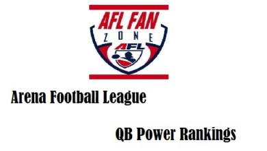 AFL FZ qb rankings